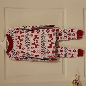 Hanna Andersson Holiday Dear Deer Pajama Set, 5Y